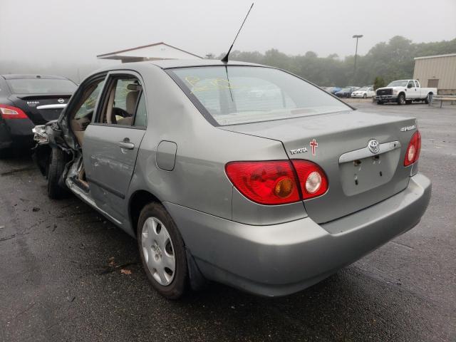 Photo 3 from auction – 2004 TOYOTA COROLLA CE with VIN 2T1BR32E54C231500