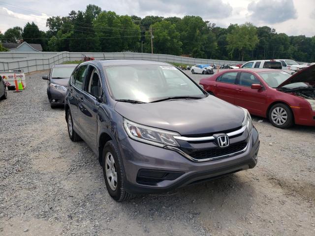 HONDA CR-V LX 2016 with VIN 2HKRM3H31GH543849 - Photo from auction
