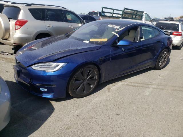 Photo 2 from auction – 2021 TESLA MODEL S with VIN 5YJSA1E52MF437022