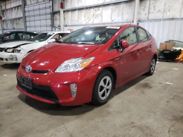 Photo 2 from auction – 2015 TOYOTA PRIUS with VIN JTDKN3DU0F1997917