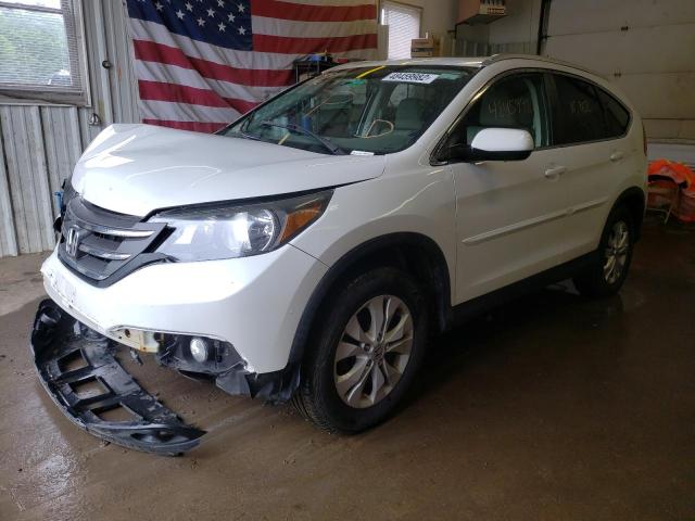 Photo 2 from auction – 2013 HONDA CR-V EXL with VIN 5J6RM4H72DL009575