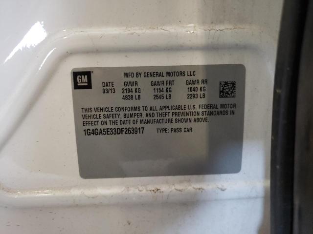 Photo 10 from auction – 2013 BUICK LACROSSE with VIN 1G4GA5E33DF263917