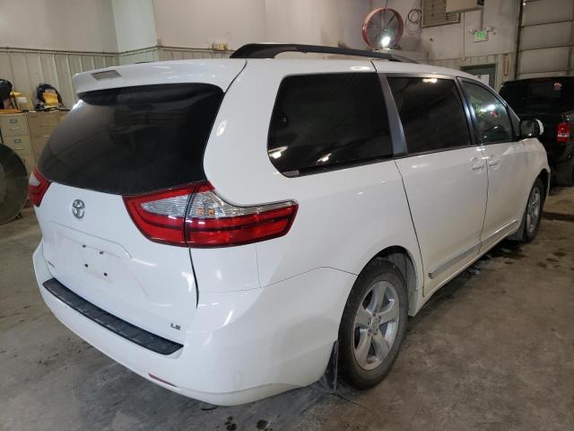 Photo 4 from auction – 2015 TOYOTA SIENNA LE with VIN 5TDKK3DC4FS654319
