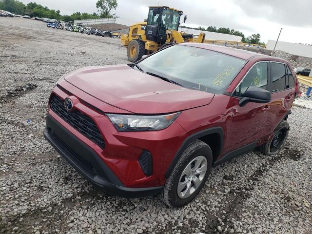 Photo 2 from auction – 2022 TOYOTA RAV4 LE with VIN 2T3H1RFVXNW197317