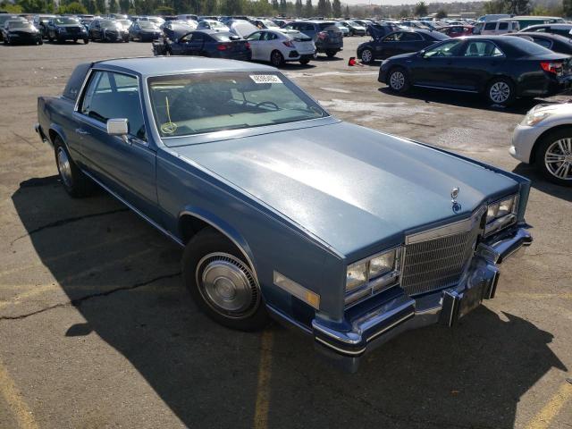 CADILLAC ELDORADO 1985 with VIN 1G6EL5783FE634441 - Photo from auction