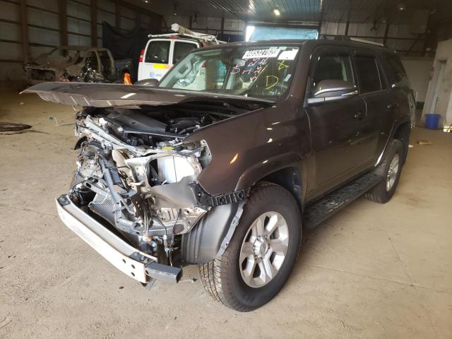 Photo 2 from auction – 2019 TOYOTA 4RUNNER SR with VIN JTEBU5JR3K5706484