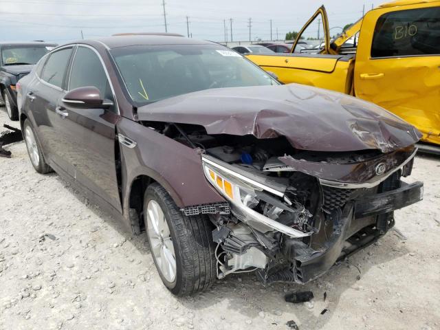 KIA OPTIMA LX 2016 with VIN 5XXGT4L38GG060782 - Photo from auction