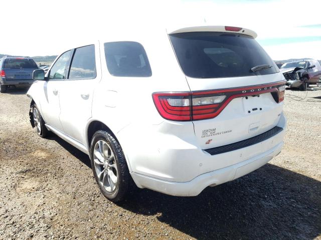 Photo 3 from auction – 2020 DODGE DURANGO GT with VIN 1C4RDJDG3LC153323