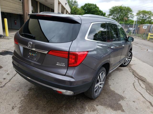Photo 4 from auction – 2016 HONDA PILOT ELIT with VIN 5FNYF6H04GB038657
