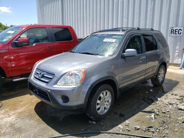 Photo 2 from auction – 2005 HONDA CR-V SE with VIN SHSRD789X5U329054