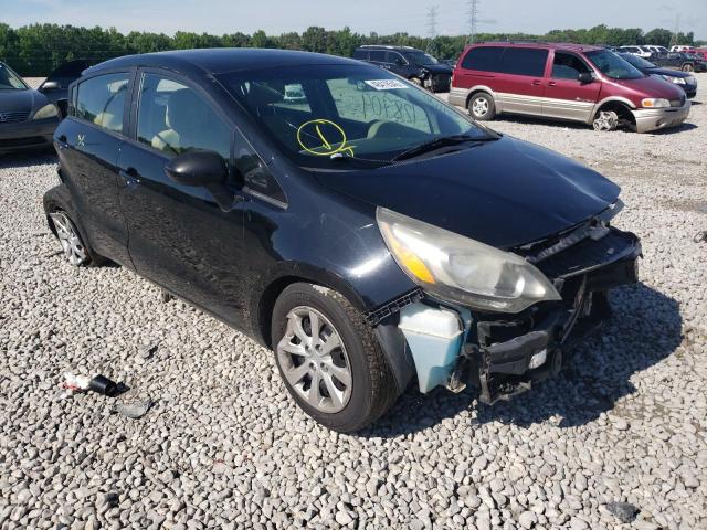 KIA RIO LX 2013 with VIN KNADM4A30D6256645 - Photo from auction
