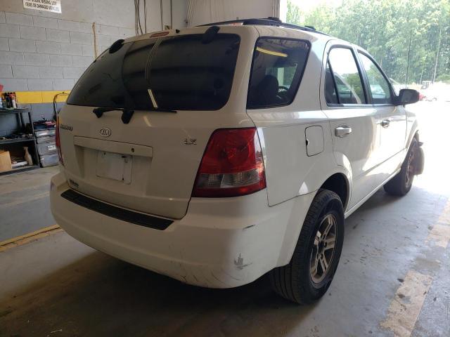 Photo 4 from auction – 2004 KIA SORENTO EX with VIN KNDJC733645263449