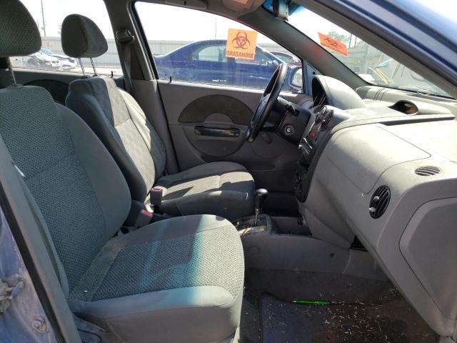 Photo 5 from auction – 2005 CHEVROLET AVEO BASE with VIN KL1TD62695B441182