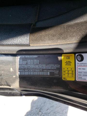 Photo 10 from auction – 2014 BMW M6 with VIN WBSLX9C53ED160077