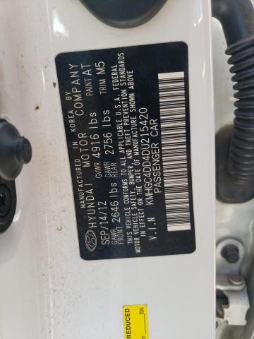 Photo 10 from auction – 2013 HYUNDAI GENESIS 3. with VIN KMHGC4DD4DU215420
