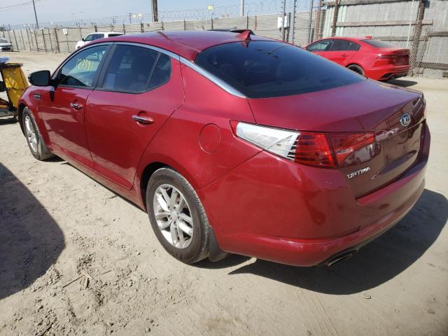 Photo 3 from auction – 2013 KIA OPTIMA LX with VIN 5XXGM4A79DG156337