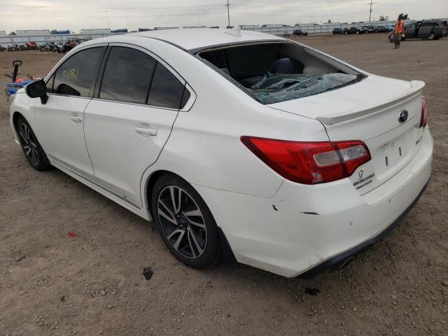 Photo 3 from auction – 2018 SUBARU LEGACY SPO with VIN 4S3BNAS66J3018150