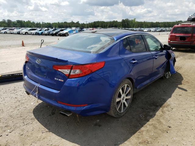 Photo 4 from auction – 2011 KIA OPTIMA SX with VIN KNAGR4A66B5090613