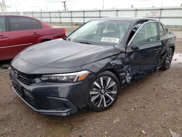 Photo 2 from auction – 2022 HONDA CIVIC EX with VIN JHMFE1F75NX009683