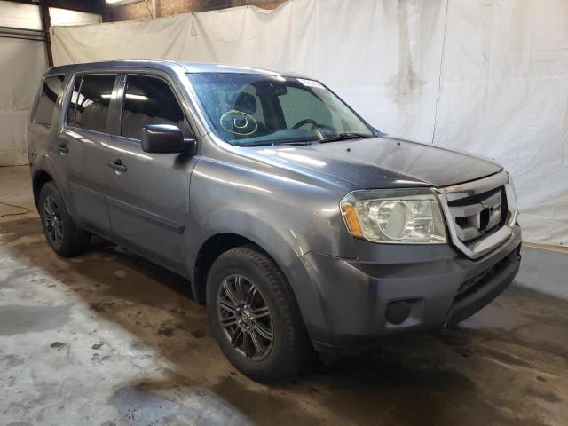 HONDA PILOT LX 2011 with VIN 5FNYF3H27BB053100 - Photo from auction