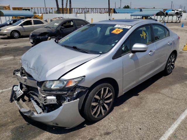 Photo 2 from auction – 2014 HONDA CIVIC EXL with VIN 19XFB2F98EE230275