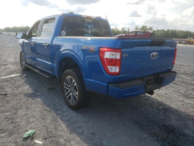 Photo 3 from auction – 2021 FORD F150 SUPER with VIN 1FTEW1EP7MKD96499