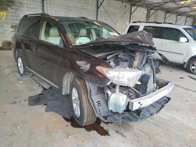 TOYOTA HIGHLANDER 2013 with VIN 5TDBK3EH2DS194259 - Photo from auction