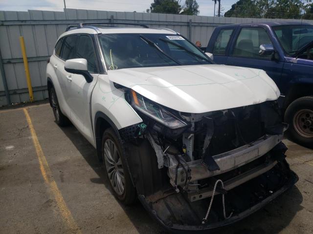 TOYOTA HIGHLANDER 2020 with VIN 5TDFZRBH0LS005398 - Photo from auction