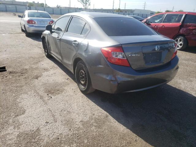 Photo 3 from auction – 2012 HONDA CIVIC LX with VIN 2HGFB2F56CH321190