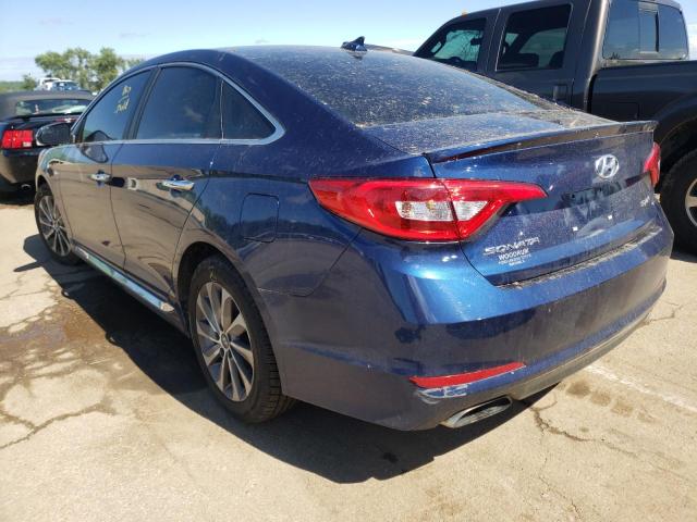 Photo 3 from auction – 2016 HYUNDAI SONATA SPO with VIN 5NPE34AF6GH420852
