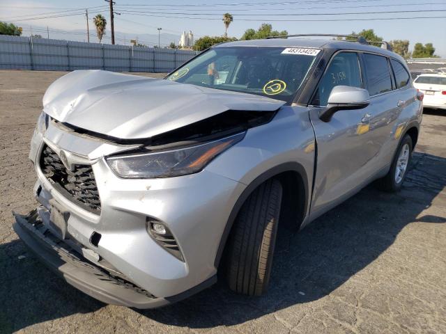 Photo 2 from auction – 2022 TOYOTA HIGHLANDER with VIN 5TDZZRAHXNS106904