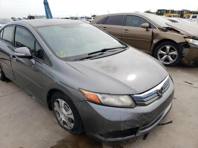 Photo 9 from auction – 2012 HONDA CIVIC HYBR with VIN JHMFB4F38CS000607