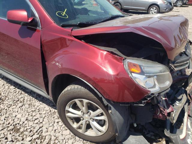 Photo 9 from auction – 2016 CHEVROLET EQUINOX LT with VIN 2GNFLFEK2G6269799