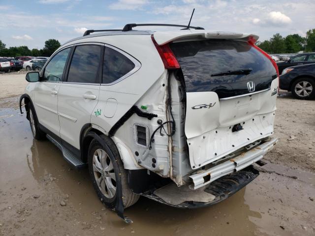 Photo 3 from auction – 2014 HONDA CR-V EXL with VIN 5J6RM4H74EL047276