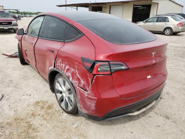 Photo 3 from auction – 2021 TESLA MODEL Y with VIN 5YJYGDEE8MF067916