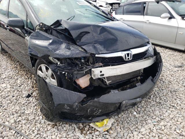 Photo 9 from auction – 2010 HONDA CIVIC LX with VIN 2HGFA1F56AH588744