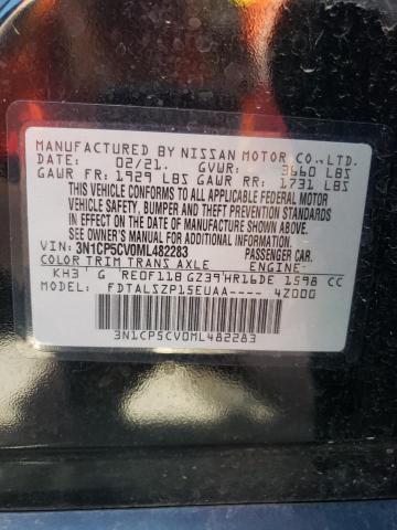 Photo 10 from auction – 2021 NISSAN KICKS SV with VIN 3N1CP5CV0ML482283