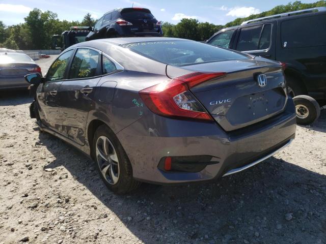 Photo 3 from auction – 2019 HONDA CIVIC LX with VIN 2HGFC2F63KH602710