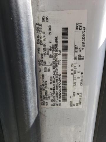 Photo 10 from auction – 2015 FORD TRANSIT T- with VIN 1FTNR2CMXFKA99140