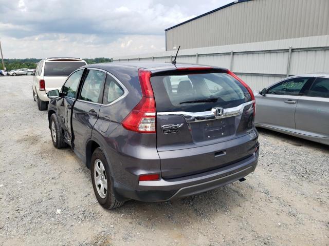 Photo 3 from auction – 2016 HONDA CR-V LX with VIN 2HKRM3H31GH543849