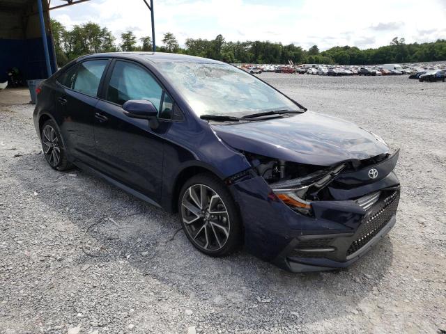 TOYOTA COROLLA SE 2022 with VIN 5YFS4MCE4NP115614 - Photo from auction