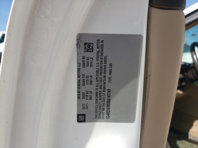 Photo 10 from auction – 2011 BUICK LUCERNE CX with VIN 1G4HC5EM5BU147747