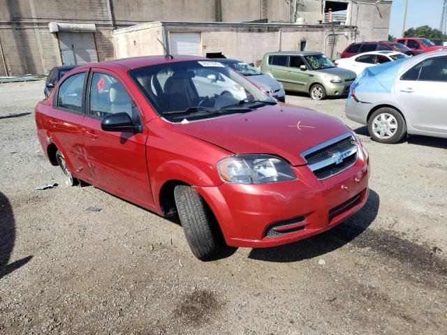 CHEVROLET AVEO LS 2010 with VIN KL1TD5DE5AB099819 - Photo from auction