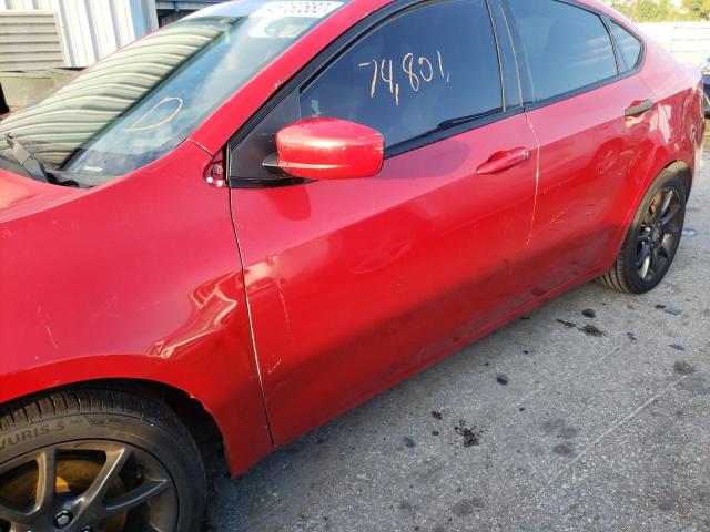 Photo 9 from auction – 2014 DODGE DART SXT with VIN 1C3CDFBB4ED909950