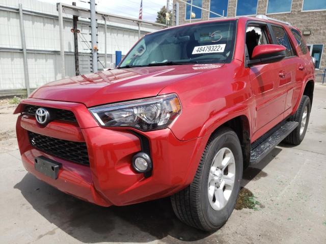 Photo 2 from auction – 2015 TOYOTA 4RUNNER SR with VIN JTEBU5JR3F5227827