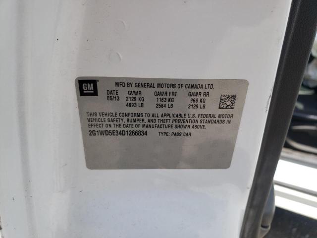 Photo 10 from auction – 2013 CHEVROLET IMPALA POL with VIN 2G1WD5E34D1266834