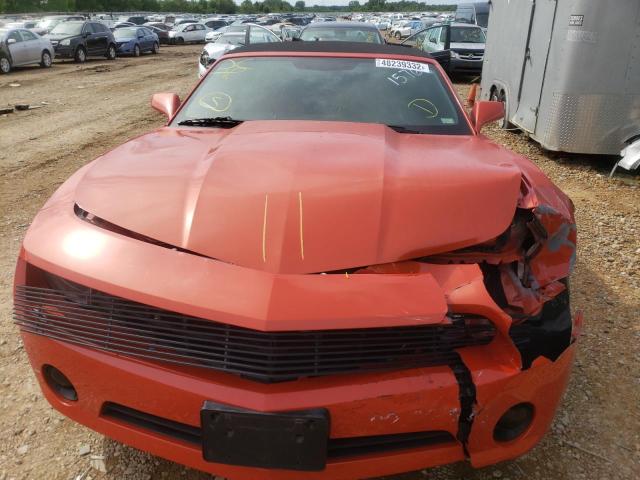 Photo 7 from auction – 2012 CHEVROLET CAMARO LT with VIN 2G1FC3D38C9108148