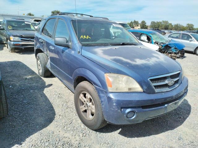 KIA SORENTO EX 2005 with VIN KNDJD733955497051 - Photo from auction