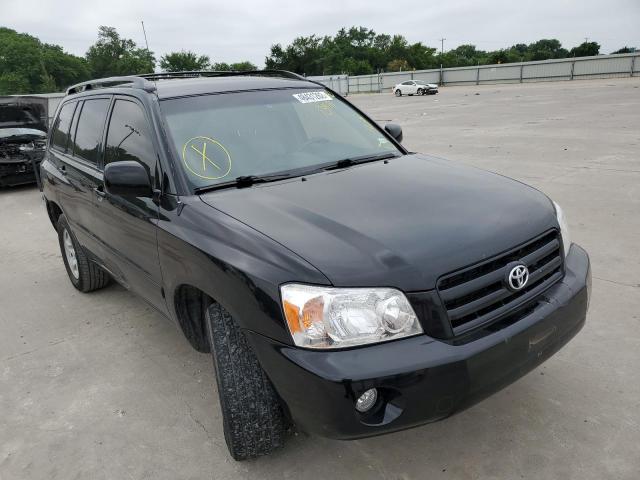 TOYOTA HIGHLANDER 2007 with VIN JTEDP21A070134111 - Photo from auction