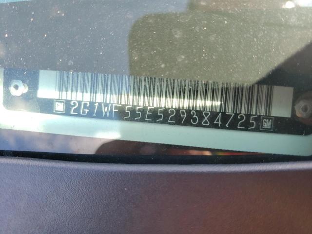 Photo 10 from auction – 2002 CHEVROLET IMPALA with VIN 2G1WF55E529384725